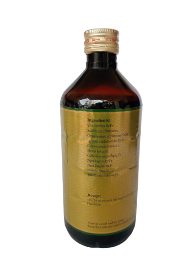 Draksharishtam 450ml  - SKM Siddha and Ayurveda SKM Siddha and Ayurveda