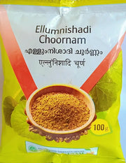 Ellumnishadi Choornam 100gm front – Vaidyaratnam