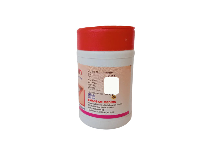 EMASSAM TOOTH POWDER - EMASSAM MEDICS - 40gm EMASSAM MEDICS