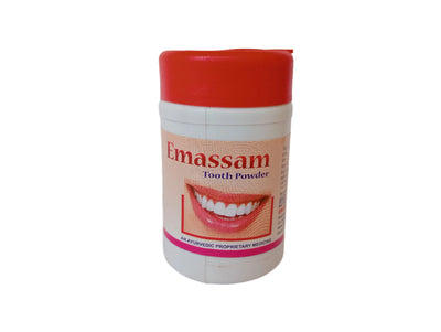 EMASSAM TOOTH POWDER - EMASSAM MEDICS - 40gm EMASSAM MEDICS