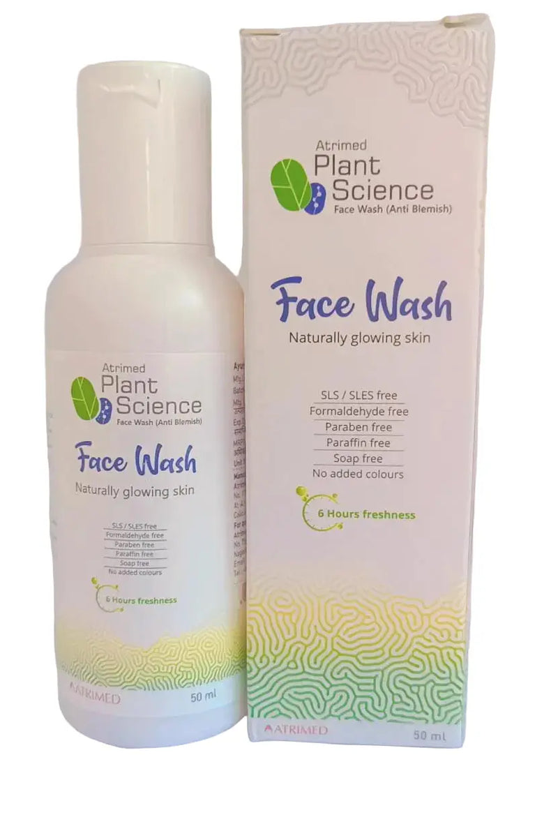Plant Science Face Wash - 50ml - Atrimed Atrimed Pharmaceuticals Pvt. Ltd.