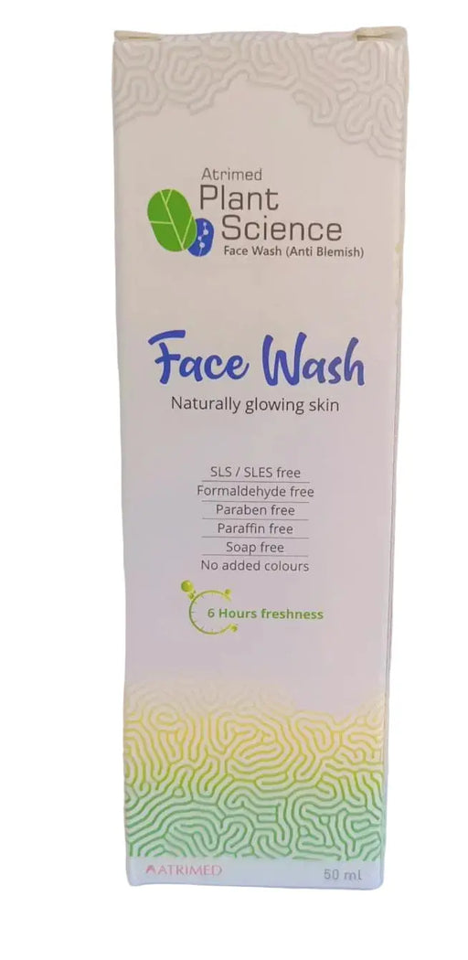 Plant Science Face Wash - 50ml - Atrimed Atrimed Pharmaceuticals Pvt. Ltd.