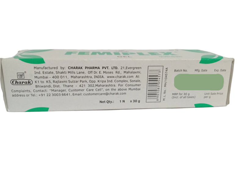 Femiplex Gel - Charak - Tube of 30g CHARAK