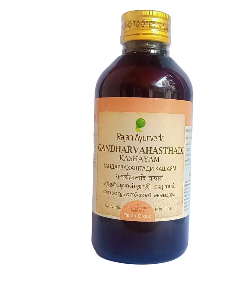 Gandharvahasthadi Kashayam - 200ML - RAJAH AYURVEDA Rajah Ayurveda