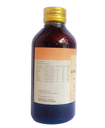 Gandharvahasthadi Kashayam - 200ML - RAJAH AYURVEDA Rajah Ayurveda