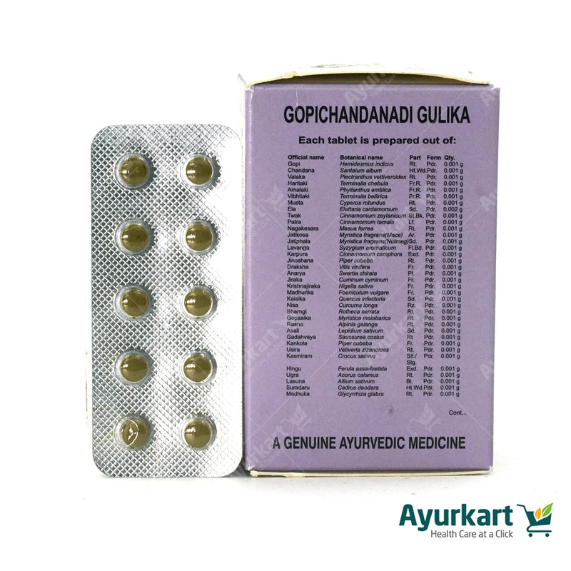 Gopichandandi Gulika - 100Nos - Kottakkal