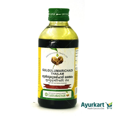 Gulgulumarichadi Thailam - 200ML - Vaidyaratnam