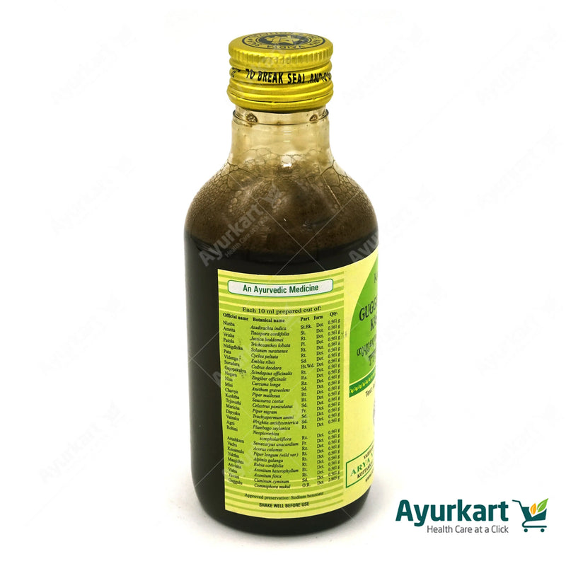 Key herbal ingredients in Gugguluthiktham Kashayam