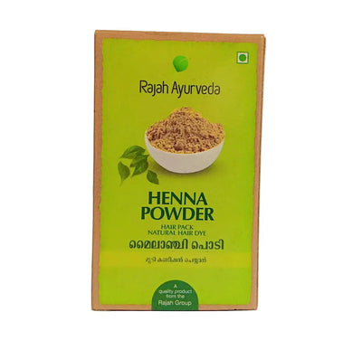 Henna Powder - 50gm - Rajah Ayurveda - Single pack Rajah Ayurveda