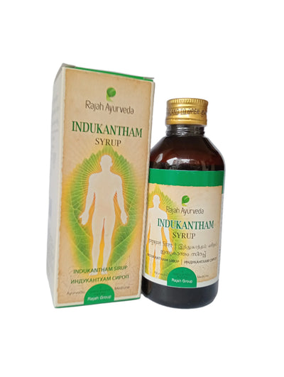 Indukantham Syrup - 200ml - Rajah Ayurveda Rajah Ayurveda
