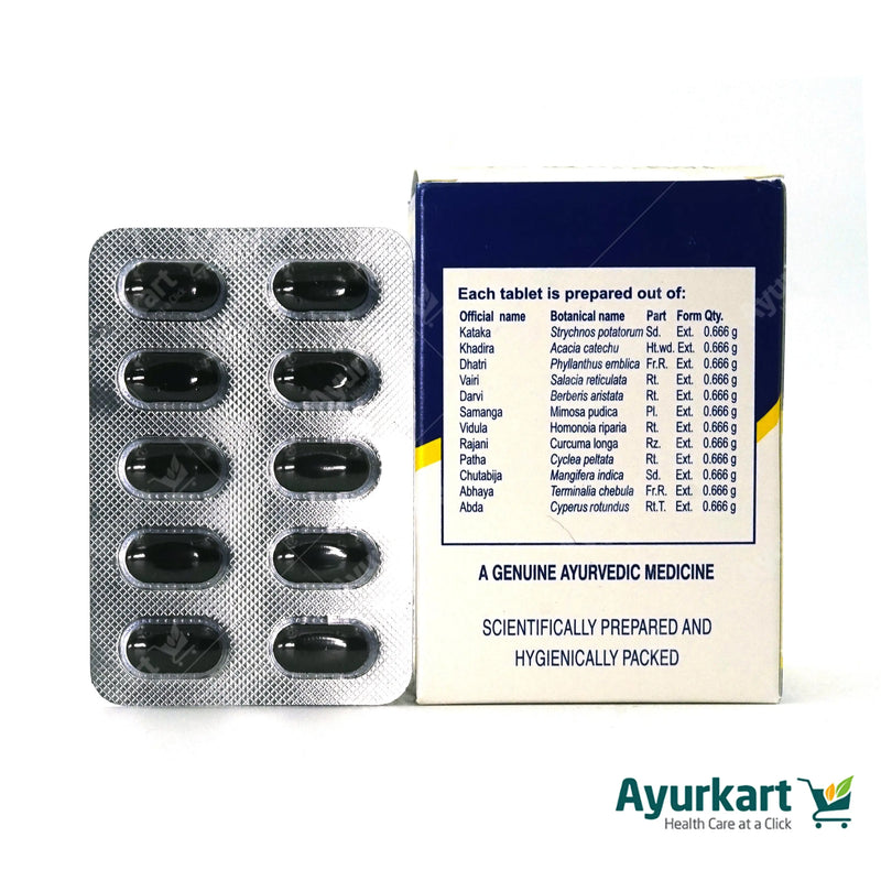 Katakakhadiradi kwatham -Tablet - 100Nos - Kottakkal