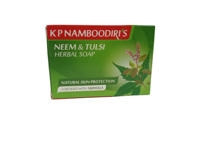 KP NAMBOODIRI'S NEEM AND TULASI HERBAL SOAP 75 gm KP Namboodiri's