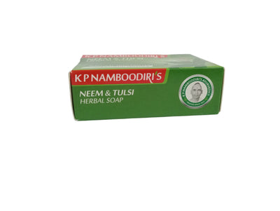 KP NAMBOODIRI'S NEEM AND TULASI HERBAL SOAP 75 gm KP Namboodiri's