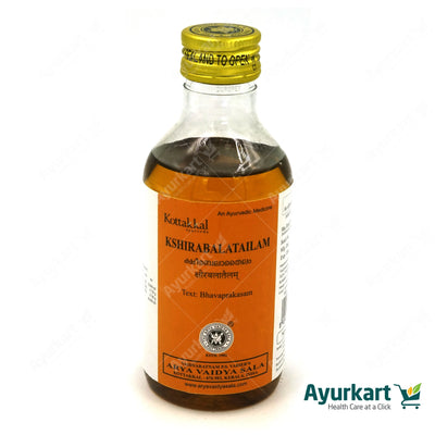\Kshirabala Tailam bottle - Kottakkal - 200ML