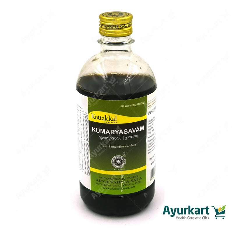 Kottakkal Kumaryasavam 450ML bottle