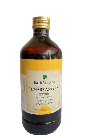Kumaryasavam - 450ML - RAJAH AYURVEDA Rajah Ayurveda