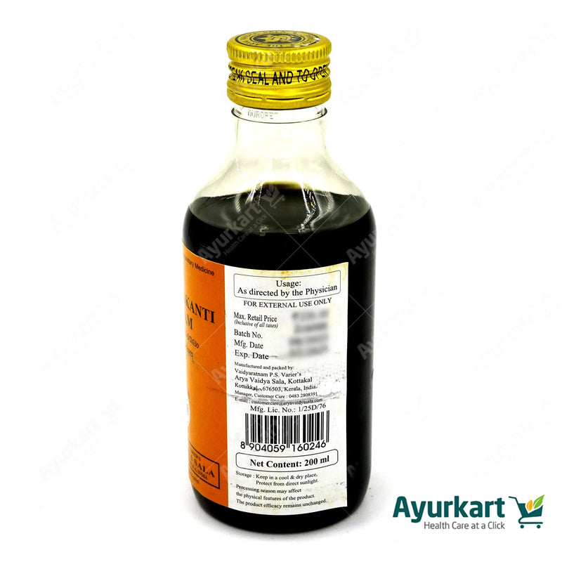 Healthy and shiny hair benefits of Kuntalakanti Tailam