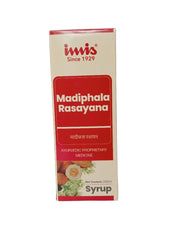 Madiphala Rasayana bottle by IMIS for digestive health and nausea relie