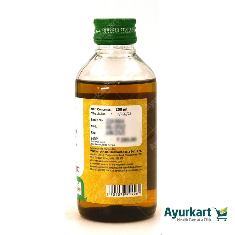 Mahamasha Thailam-200ml-Vaidyaratnam