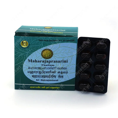 Maharajaprasarini Gel Capsule 100 Nos - AVP Ayurveda