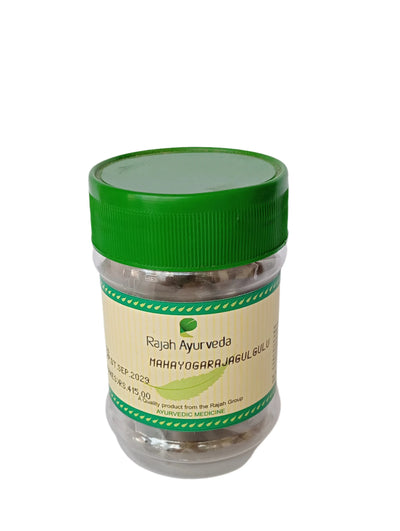 Mahayogaraja Gulgulu - 100 Nos - Rajah Ayurveda Rajah Ayurveda