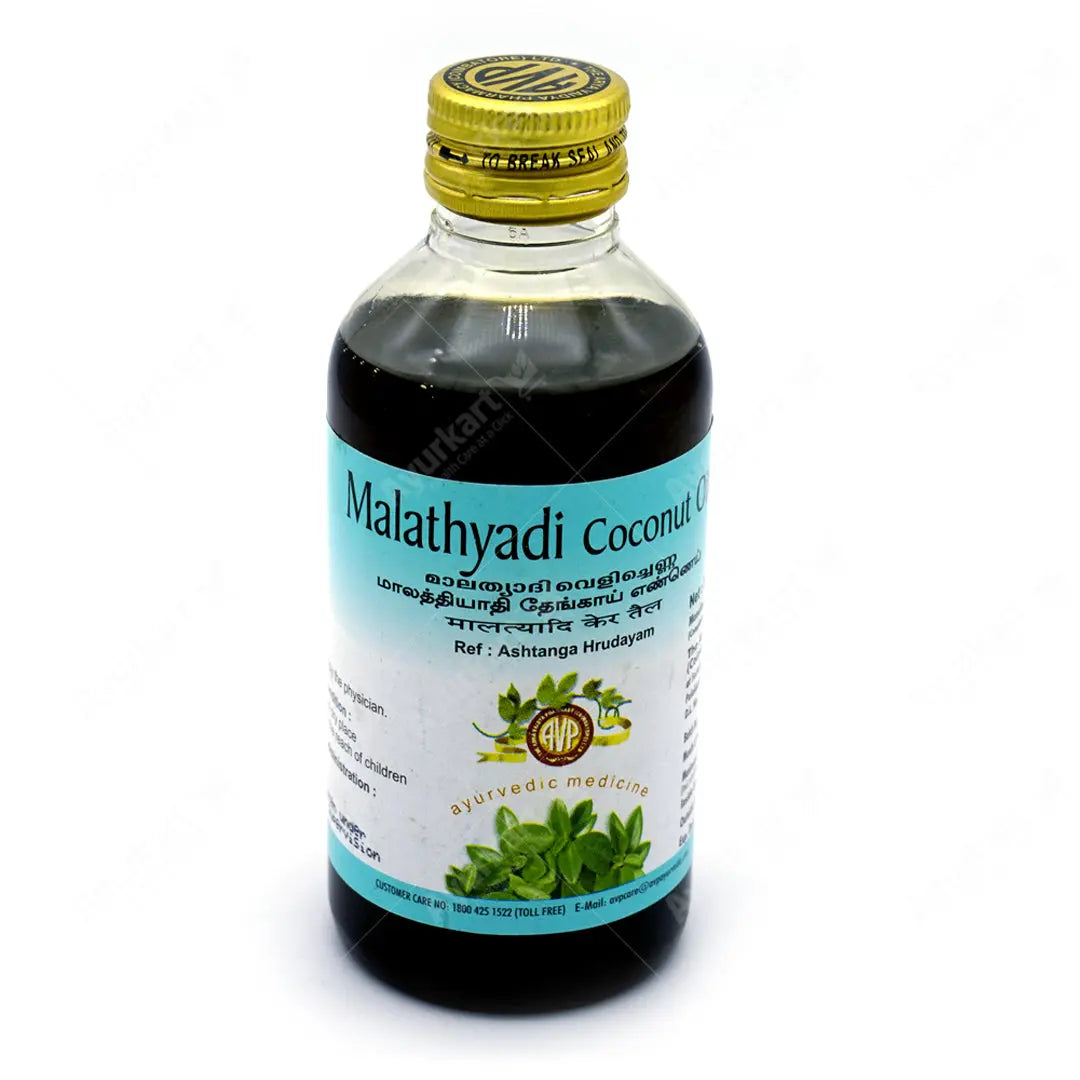 Malathyadi Coconut Oil (200ml)AVP Ayurveda Ayur Kart