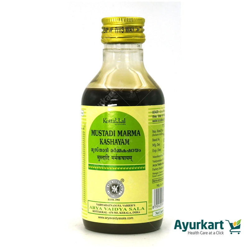 Mustadi Marma Kashayam - 200ML - Kottakkal