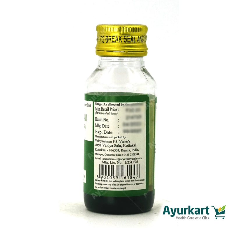 Nasarsas Tailam - 50 ml - Kottakkal