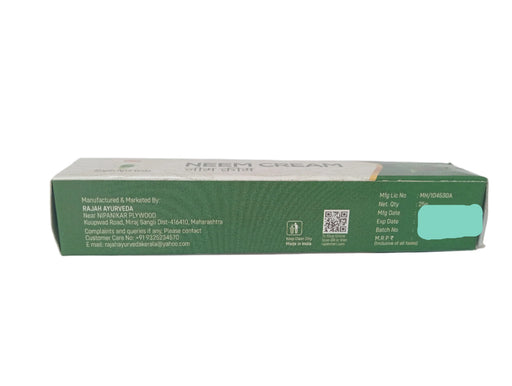 Neem Cream - 25gm - Rajah Ayurveda Rajah Ayurveda