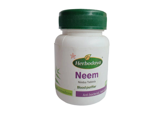 Neem Tablet - 60 Nos - SKM Herbodaya SKM Herbodaya