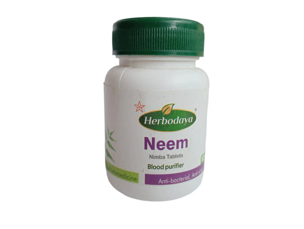 Neem Tablet - 60 Nos - SKM Herbodaya SKM Herbodaya