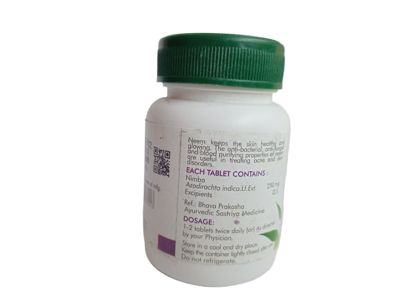 Neem Tablet - 60 Nos - SKM Herbodaya SKM Herbodaya