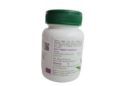 Neem Tablet - 60 Nos - SKM Herbodaya SKM Herbodaya