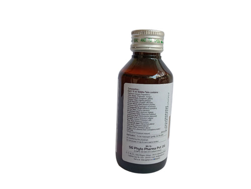 PALSI OIL - 100ml - SG PHYTO PHARMA'S PVT LTD SG PHYTO PHARMA'S PVT LTD