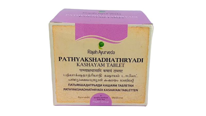 Pathyakshadhathryadi Kashayam Tablet - 100 Nos - Rajah Ayurveda