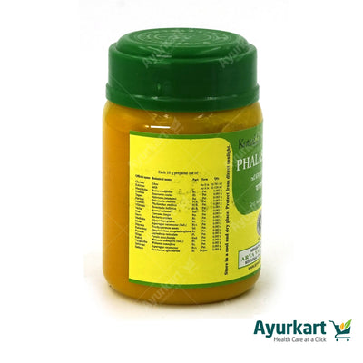 Illustration showing nourishment and strength imparted by the medicated ghee.