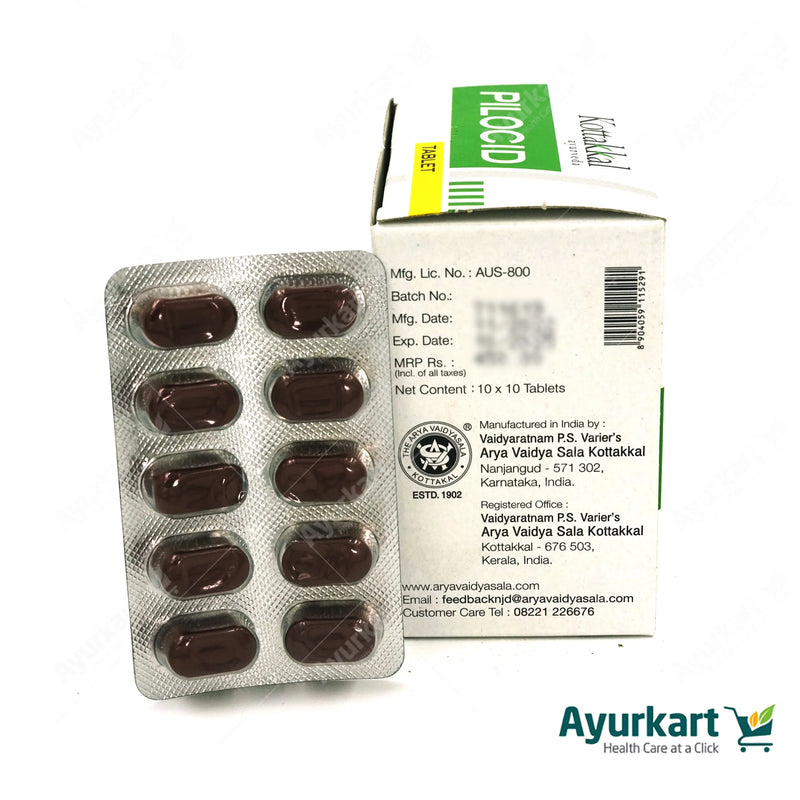 Pilocid Tablet - 100Nos - Kottakkal