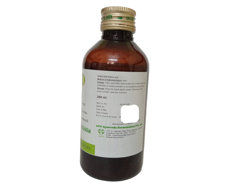 Punarnavadi Kashayam - 200ml - AVN Arogya Arya Vaidya Nilayam (AVN Arogya)