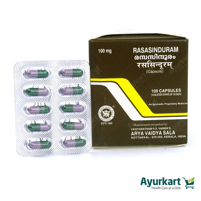 Rasa Capsules (Kottakkal): Natural support for overall health & balance. May aid chronic issues (under doctor's guidance). Gentle, herbal capsules, safe & effective. Order 100 online: Ayurkart.com. Note: Talk to doctor before use.  This short description avoids images, uses simple language, highlights key benefits, and is easy to understand for people with visual impairment or low bandwidth connections. It also emphasizes the importance of consulting a doctor before use.