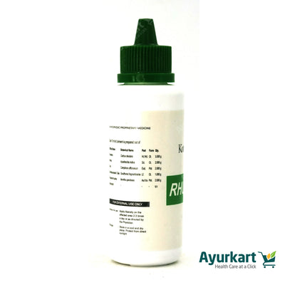 RhukotAyurvedic herbs in Rhukot Liniment by Kottakkal for natural pain relief Liniment - 100ML - Kottakkal
