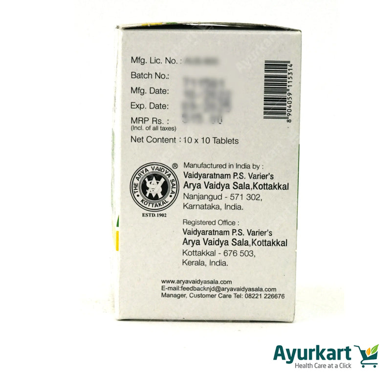 Rhukot Tablet - 100Nos - Kottakkal