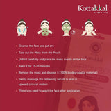 Saffronglow - Face Sheet Mask - KOTTAKKAL ARYAVAIDYASALA Kottakkal Arya Vaidya Sala