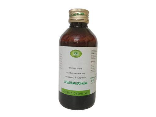 Saptasaram Kashayam - 200 ML - AVN Arogya Arya Vaidya Nilayam (AVN Arogya)