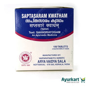 Saptasaram kwatham(Tablet) - 100Nos - Kottakkal