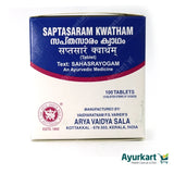Saptasaram kwatham(Tablet) - 100Nos - Kottakkal
