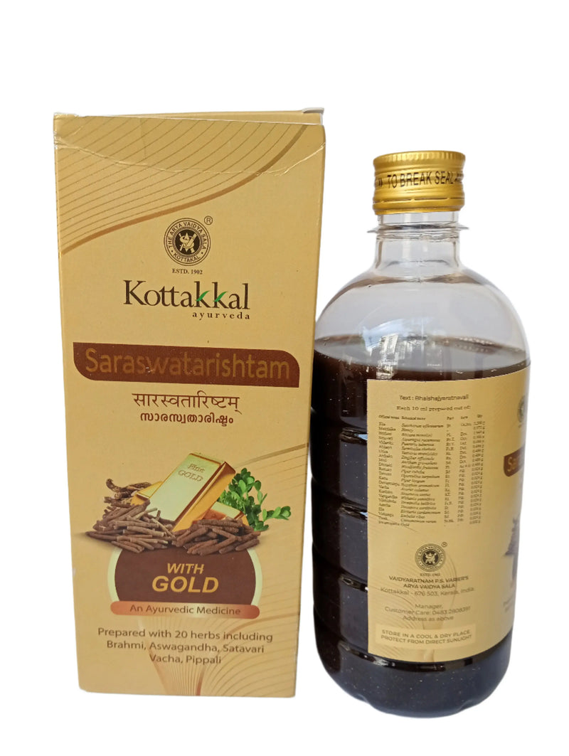Ayurvedic brain tonic for memory and cognition – Saraswatarishtam