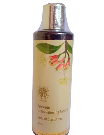 Saraswatharishtam (with gold) - 200ml - AVP AVP Ayurveda (Arya Vaidya Pharmacy)