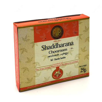 Shad Dharana Choornam 25G - AVP Ayurveda