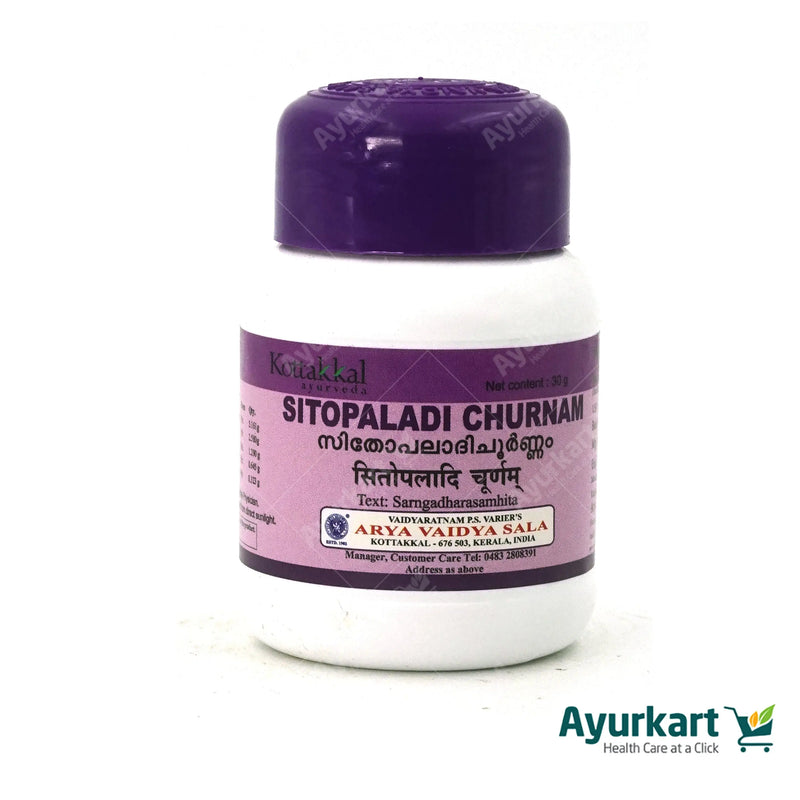 Sitopaladi Churnam - 30GM - Kottakkal (2 Packs)