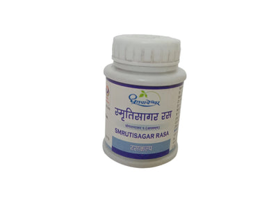 Smrutisagar Rasa Tablet - Dhootapapeshwar - 50 Nos DHOOTAPAPESHWAR